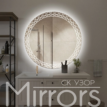 Зеркало с подсветкой Design